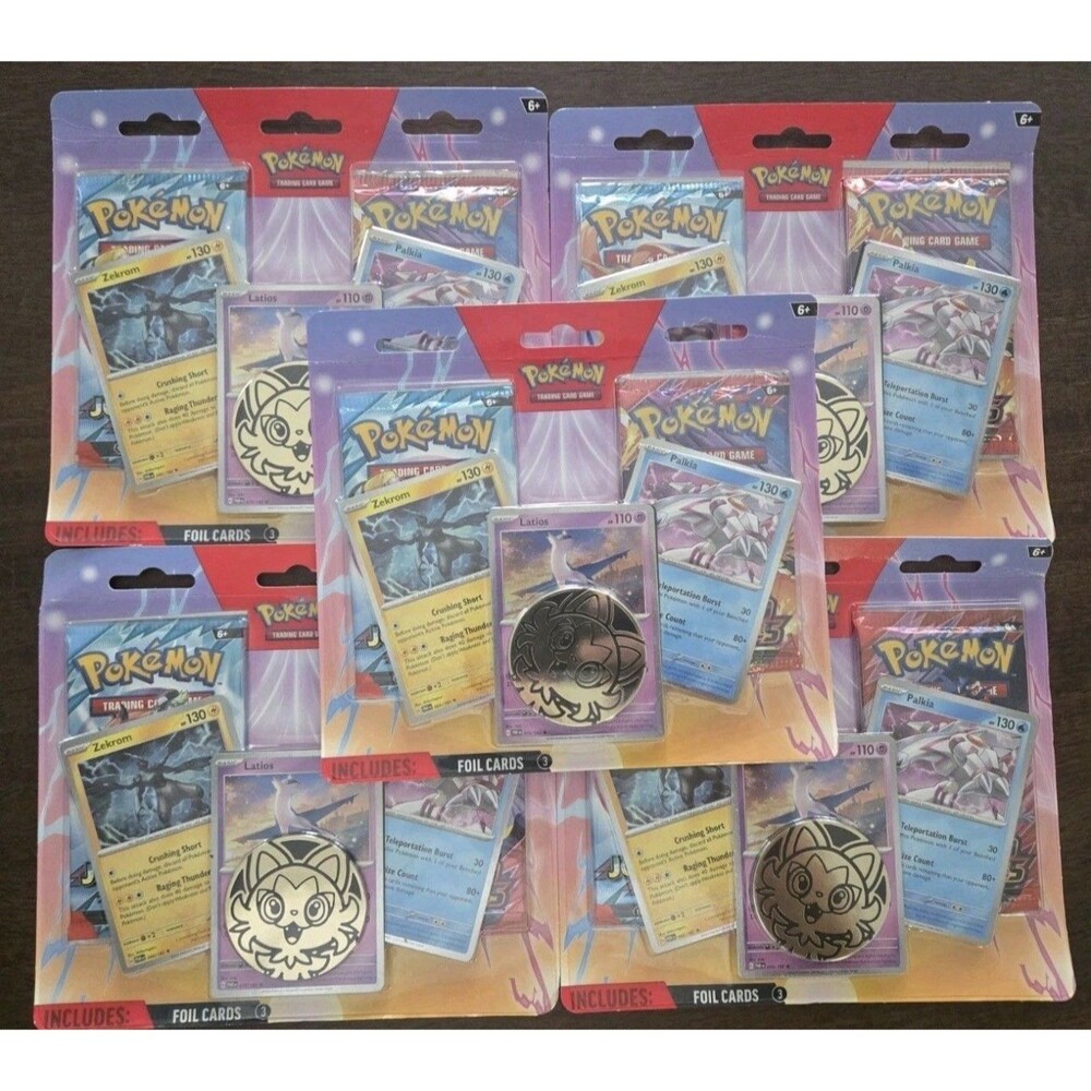 Pokemon TCG Journey Together And Destined Rivals 2 Pack Blister Lot Of 5